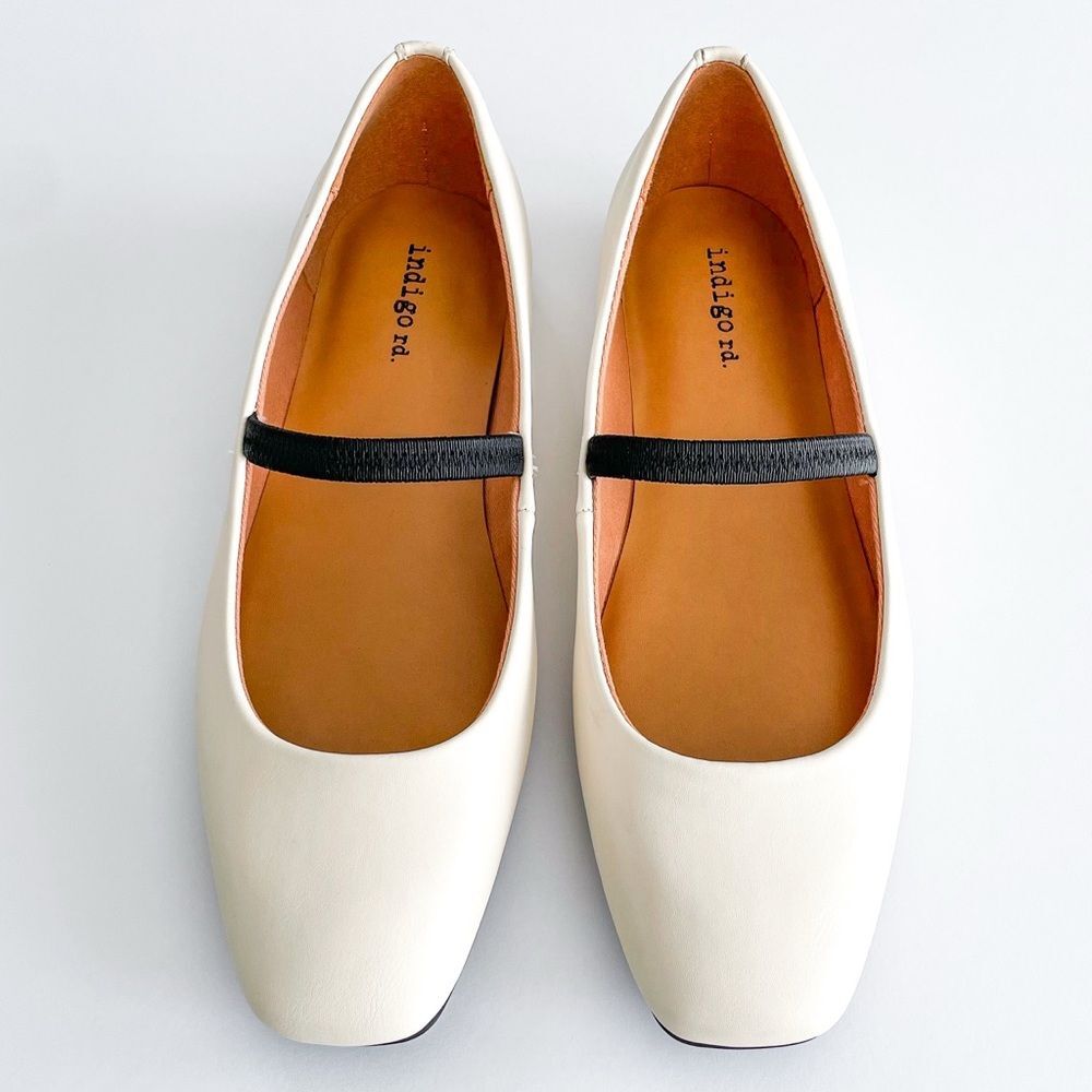 Indigo Rd. square toe ballet flats. - Picture 3 of 14